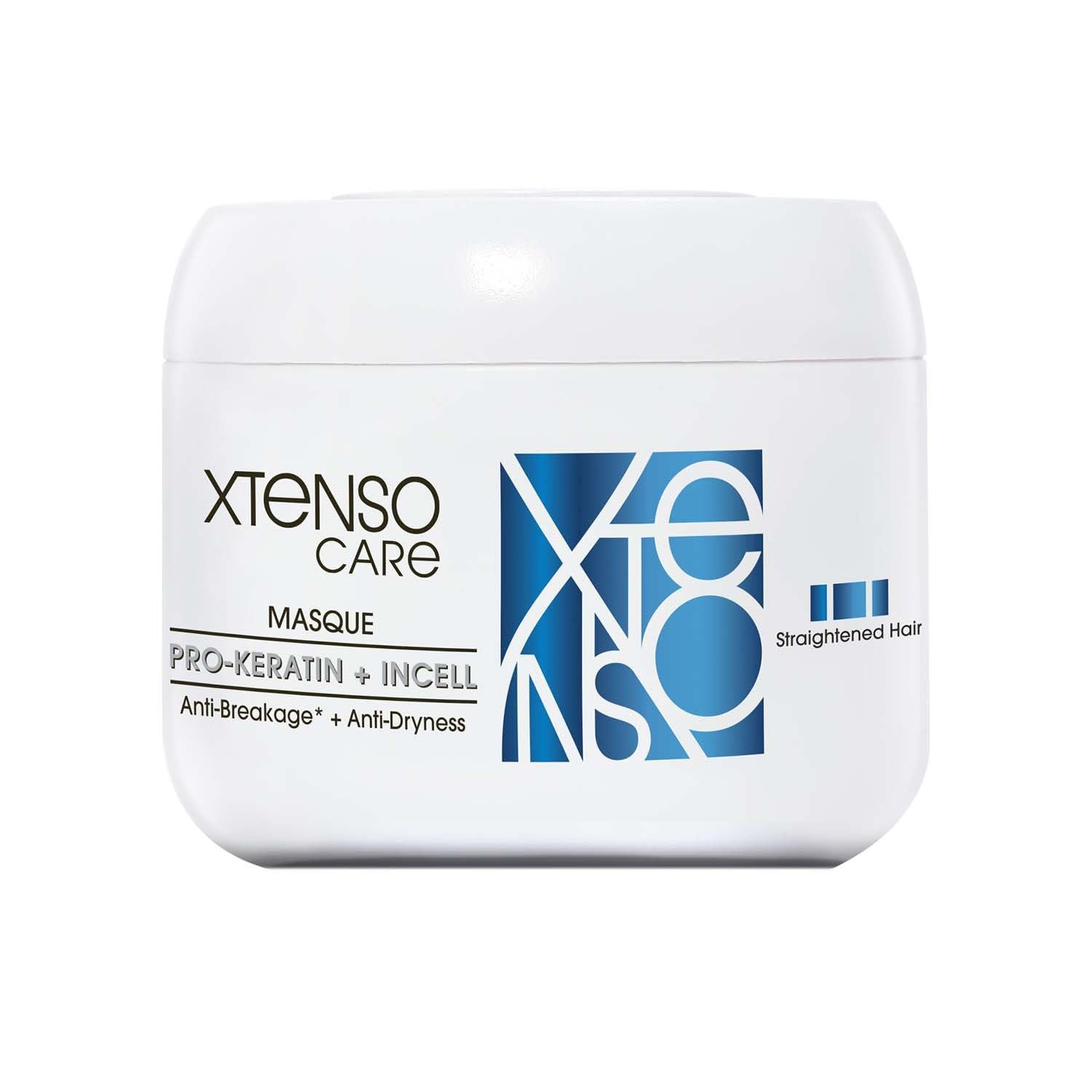 LOREAL Professionnel Xtenso Care Masque for Frizz-Free, Smooth & Manageable Hair 196gms | Enriched with Pro Keratin & Incell | For Men & Women |