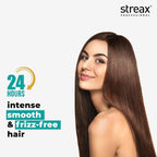 Streax Professional Vitariche Gloss Hair Serum,100ml|for Dry Frizzy Hair|for Women & Men|Enhance Shine & Smoothness,Anti Frizz |With Vitamin E & Macadamia Oil|