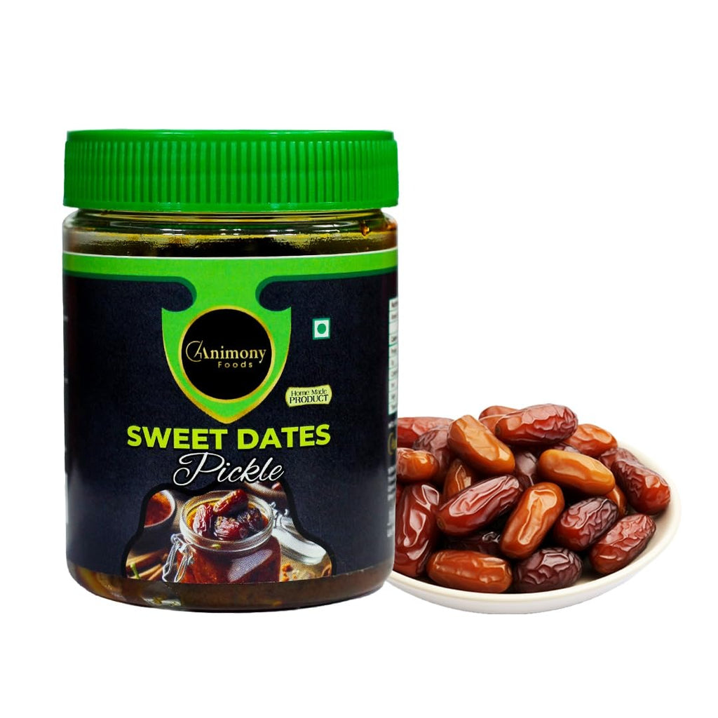 Pickle | Date Pickle | Animony Foods Sweet Dates Pickle | Traditional Kerala-Style Dates | Homemade Recipe | No Artificial Preservatives | Dates Pickle