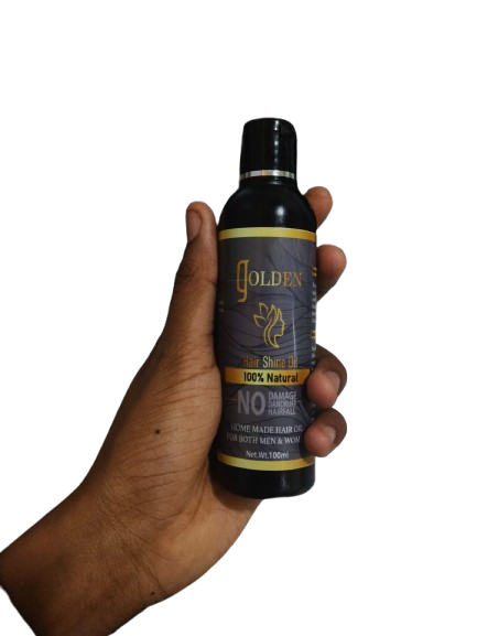 Hair Oil | Golden Hair Shine Oil – Nourishing Hair Oil (100 ml)