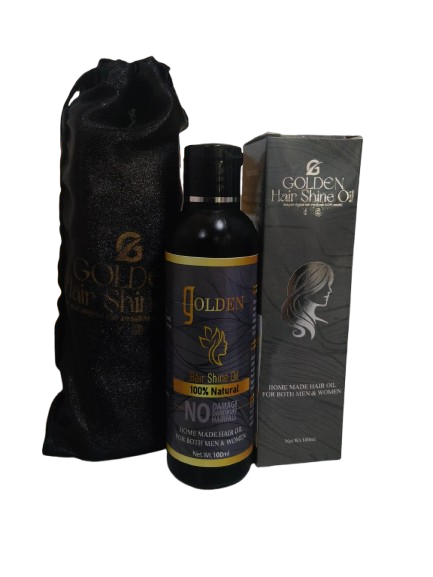 Hair Oil | Golden Hair Shine Oil – Nourishing Hair Oil (100 ml)