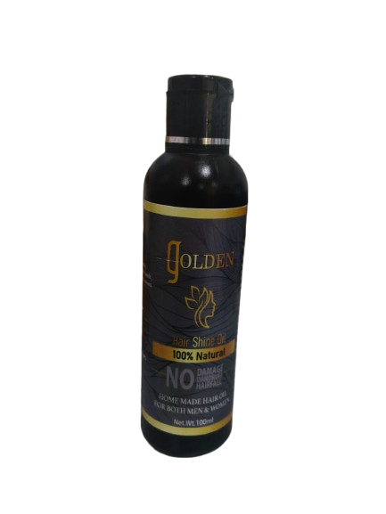 Hair Oil | Golden Hair Shine Oil – Nourishing Hair Oil (100 ml)