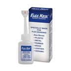 Flex Kwik Instant Adhesive Fast Bonding for Flex and PVC Doors (20g) | Quick-drying adhesive | Strong bond adhesive | Multi-surface adhesive | Precision nozzle glue | Durable adhesive solution