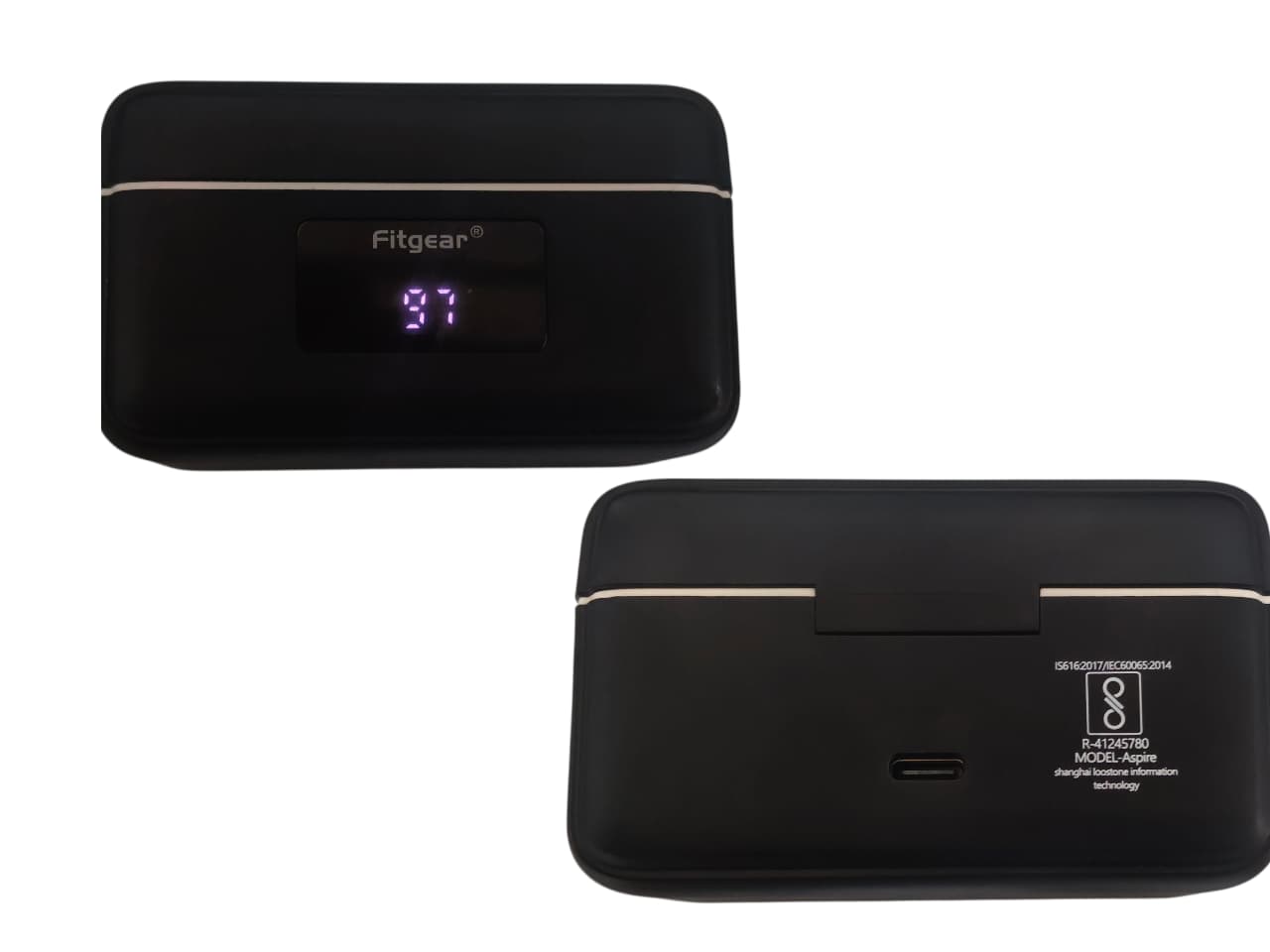 Fitgear FG-X9 2-in-1 Dual Wireless Lavalier Microphone for Smartphone & Camera