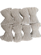 Vilakku Thiri/Panju Thiri/Cotton Lint/Wicks - Pack of 8 Bundles ( 560 nos )