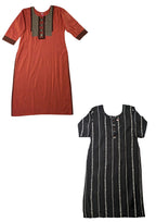 Combo - D Fashion Women’s Straight Kurta,Daily Wear Kurta for Women , Office Wear Straight Kurta , Casual Ethnic Wear Kurta,Casual Straight Kurta