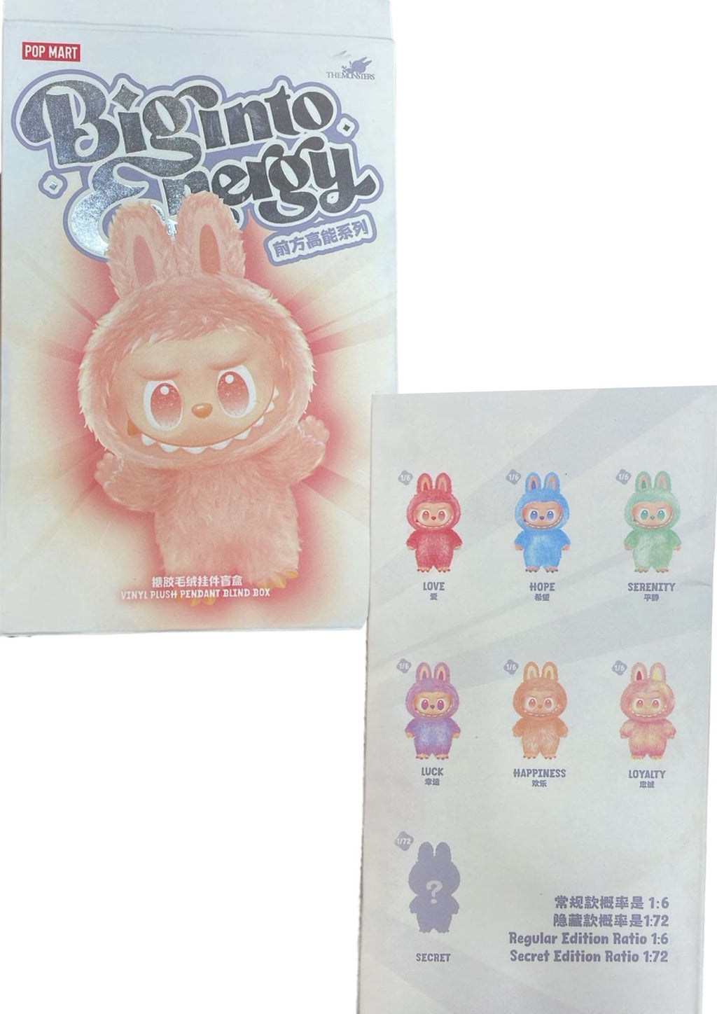 MC - Big into energy,Monsters Big Energy Series Blind Box Cute Toy,Blind Box Monsters ,Cute Monster Figures ,Mystery Box Toys ,Monster Blind Box Toy ,