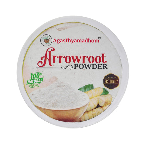 Arrowroot powder | AGASTHYAMADOM Arrowroot powder|natural and pure | Koova podi |No added presevatives, 100g (Pack of 1)|Arrowroot Powder for Gravy,