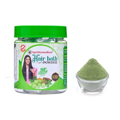 Hair Herbal Bath Powder | Kesha thali | Agasthyamadhom Hair Herbal Bath Powder, 50 g