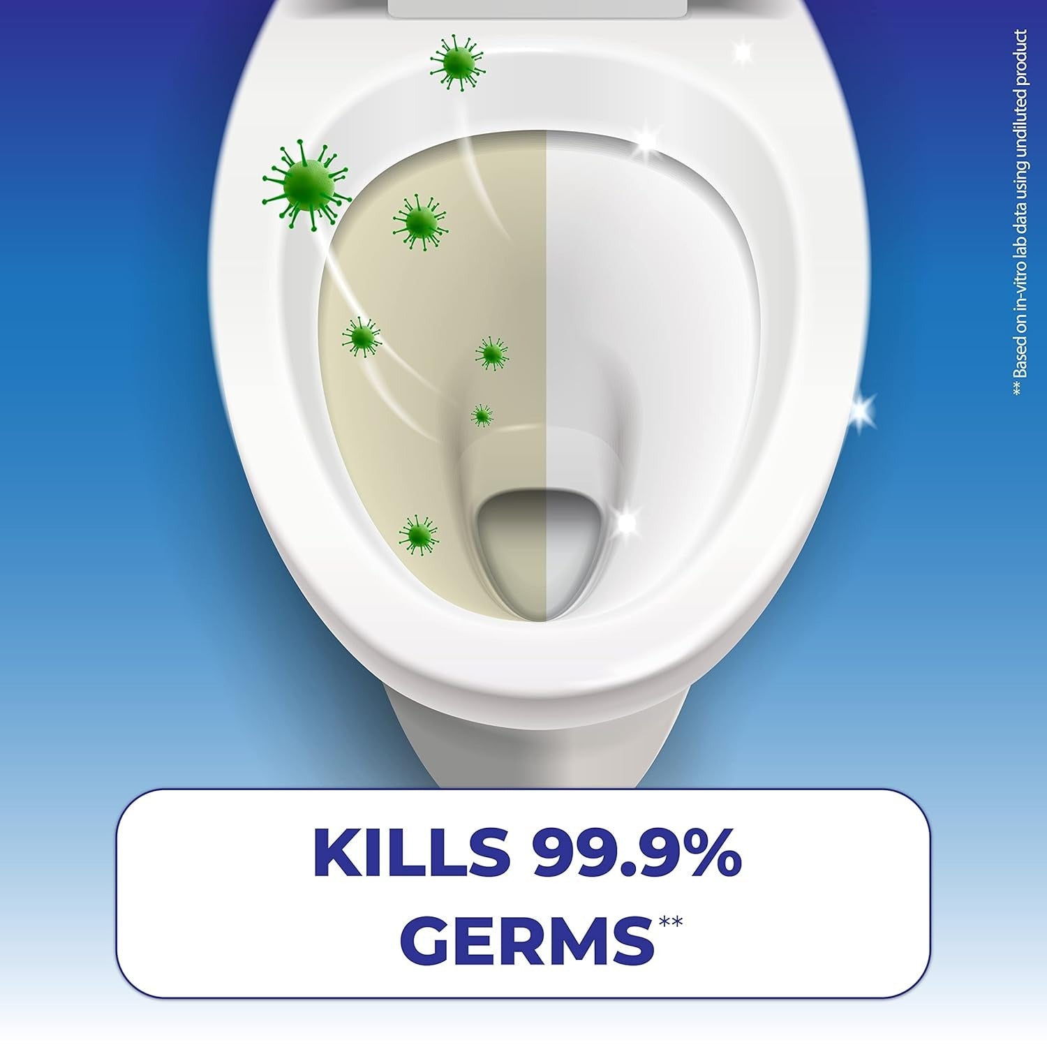 Sani fresh Ultrashine Toilet Cleaner - 1.56 l Extra Strong Extra Clean, 500 ml