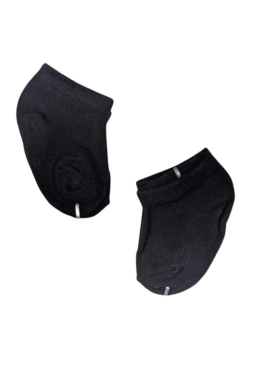 Baby Socks  - Pack of 2  for Baby boys ( 0 - 6 Months ), Color - Black & Light Rose , infant socks for baby boys, newborn baby socks boys, soft cotton baby socks, baby ankle sock