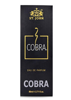 ST-JOHN Cobra Perfume Long Lasting Eau de Parfum - 80 ml (For Men & Women) | Eau de Parfum  Unisex scent  Long lasting  Sensual aroma  Fragrant essential oils |