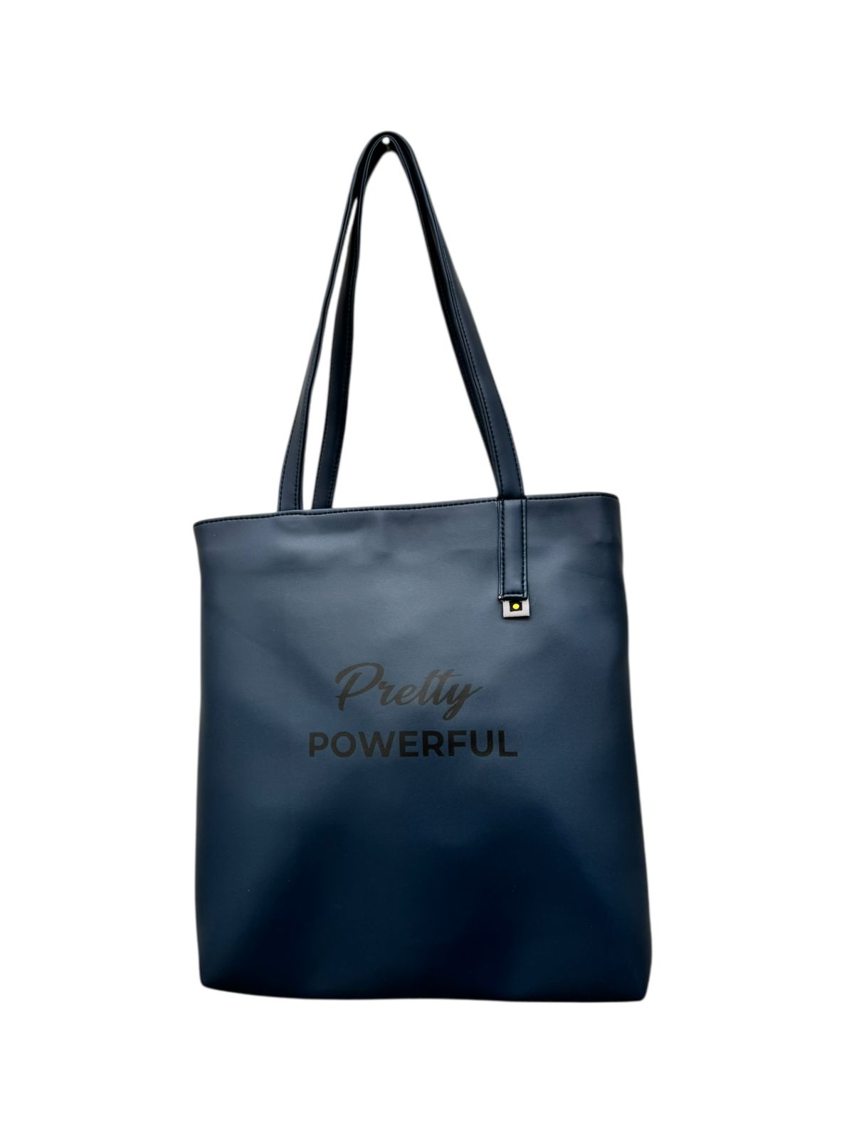 North Pole| Stylish Blue Faux Leather Tote Bag | Women’s Shoulder Tote | Everyday & Work Use