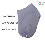 Baby Socks - Pack of 2 for Baby boys ( 0 - 6 Months ) Color -  Light Blue & Light Pink ,soft cotton baby socks, light blue baby socks, light pink baby socks,