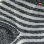 Baby Socks - Pack of 2 for Baby boys ( 0 - 6 Months ), Color - Gray,newborn socks, infant socks, 0-6 months socks, soft baby socks, breathable baby socks,