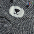 Baby Socks - Pack of 2 for Baby boys ( 0 - 6 Months ), Color - Gray,newborn socks, infant socks, 0-6 months socks, soft baby socks, breathable baby socks,