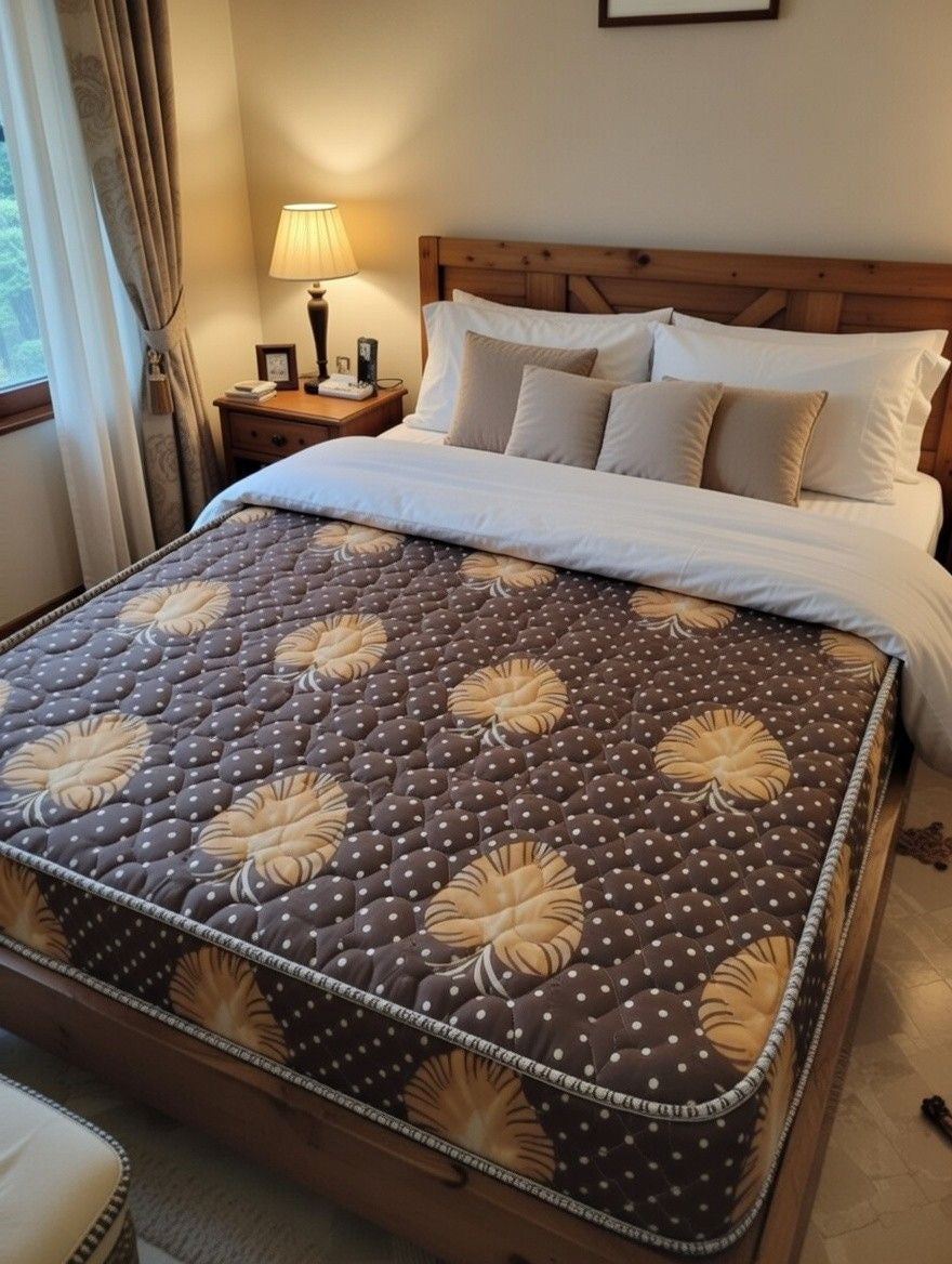 Coir ‘o’ Flex Plus Natural rubberised coir mattress and pillow.