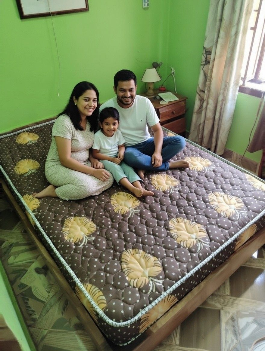 Coir ‘o’ Flex Plus Natural Rubberised Coir Mattress and Pillow Set