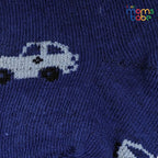 Baby Socks - Pack of 2 for Baby boys ( 0 - 6 Months ) Color - Navy Blue & Green