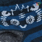 Baby Socks - Pack of 2 for Baby boys ( 0 - 6 Months ) Color - Dark Blue & Light Blue
