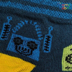 Baby Socks - Pack of 2 for Baby boys ( 0 - 6 Months ) Color - Gray & Dark Green