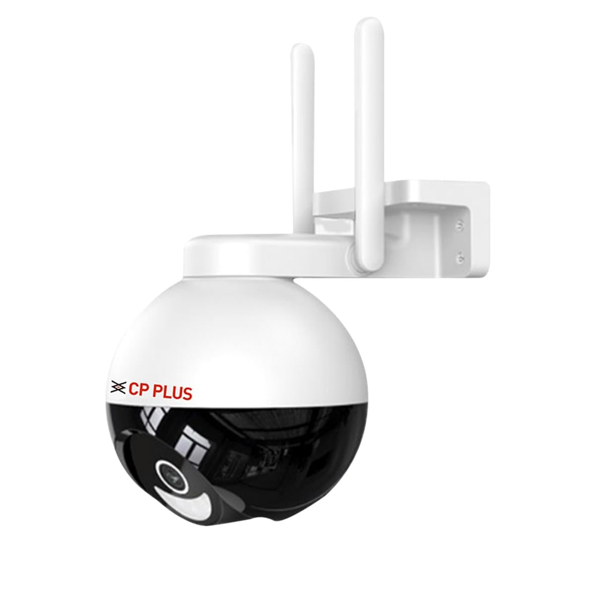 CP PLUS 4MP Quad HD Outdoor Wi-Fi CCTV Camera | 360° Pan & Tilt | Full-Color Night Vision | CTC Cyber Secure Tech | Smart Detection Suite | View & Talk