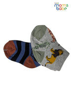 Baby Socks - Pack of 2 for Baby Girls ( 6 - 12 Months ) , Color - Navy Blue & Gray ,soft baby socks