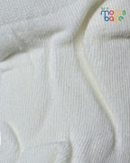 Baby Socks - Pack of 2 for Baby Girls ( 6 - 12 Months ) , Color - White & Black ,soft baby socks,