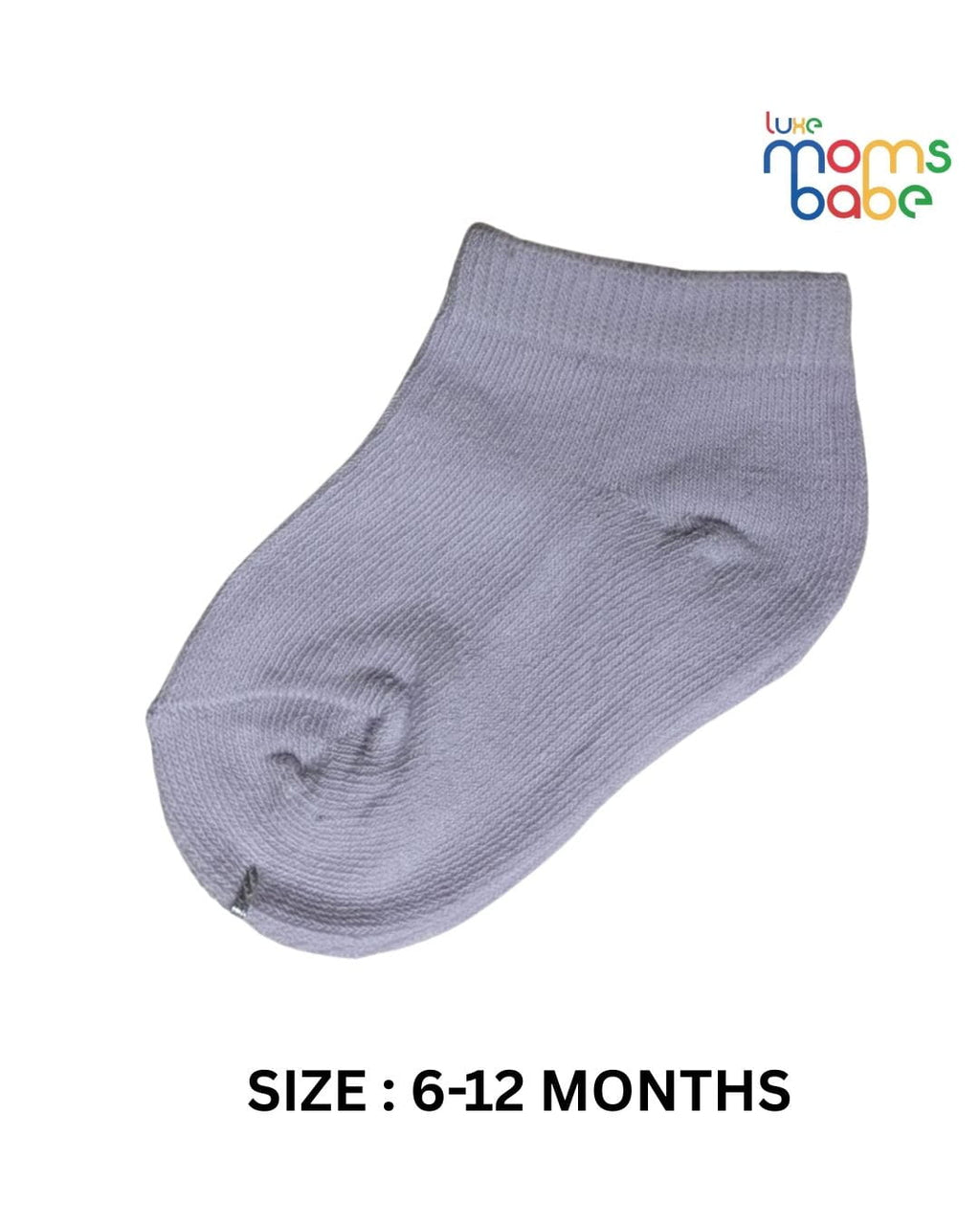 Baby Socks - Pack of 2 for Baby boys ( 6 - 12 Months ) Color - Blue & Lavender ,baby foot wear,