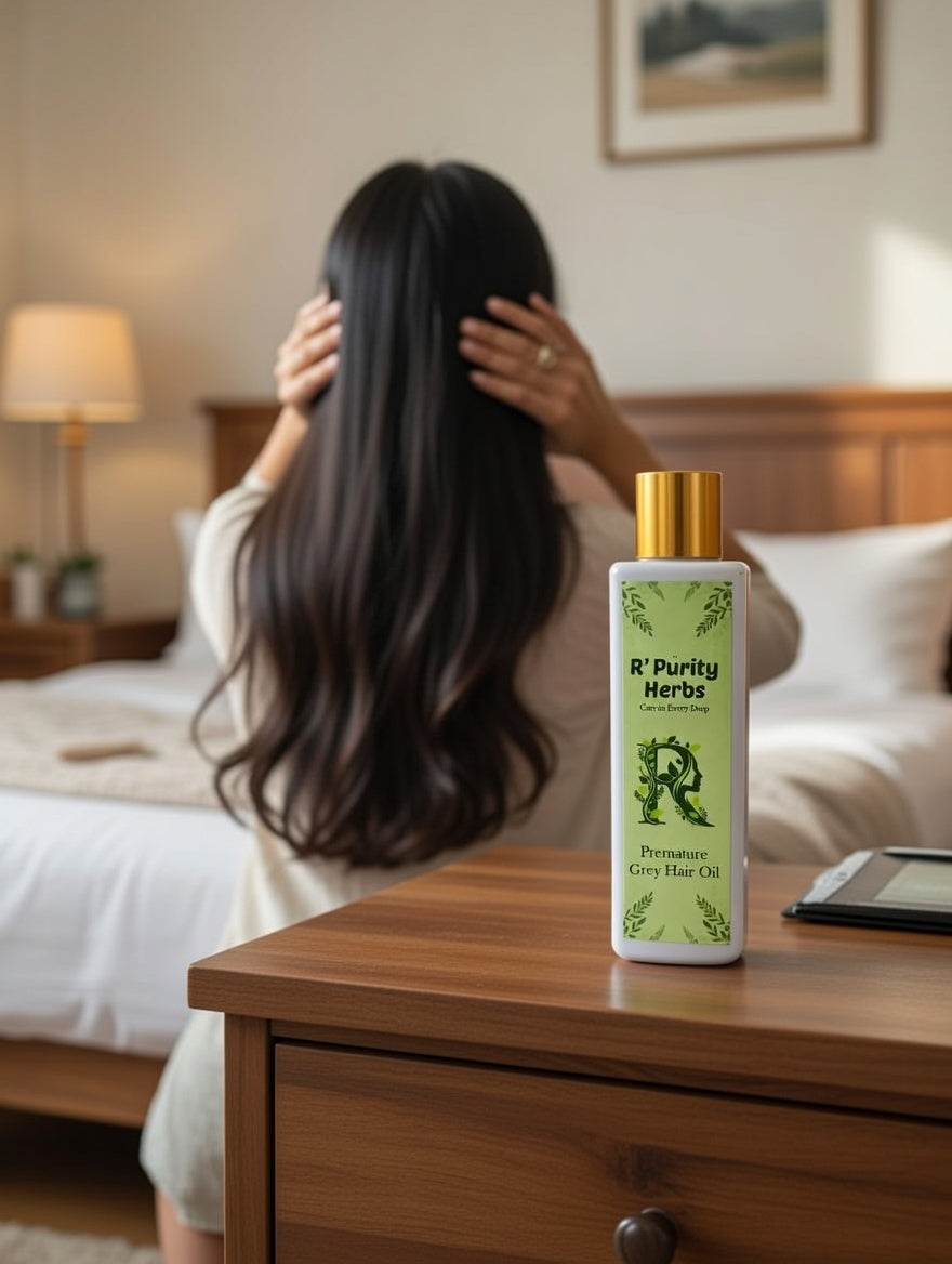 R' Purity Herbs Premature Grey Hair Oil 100 ml