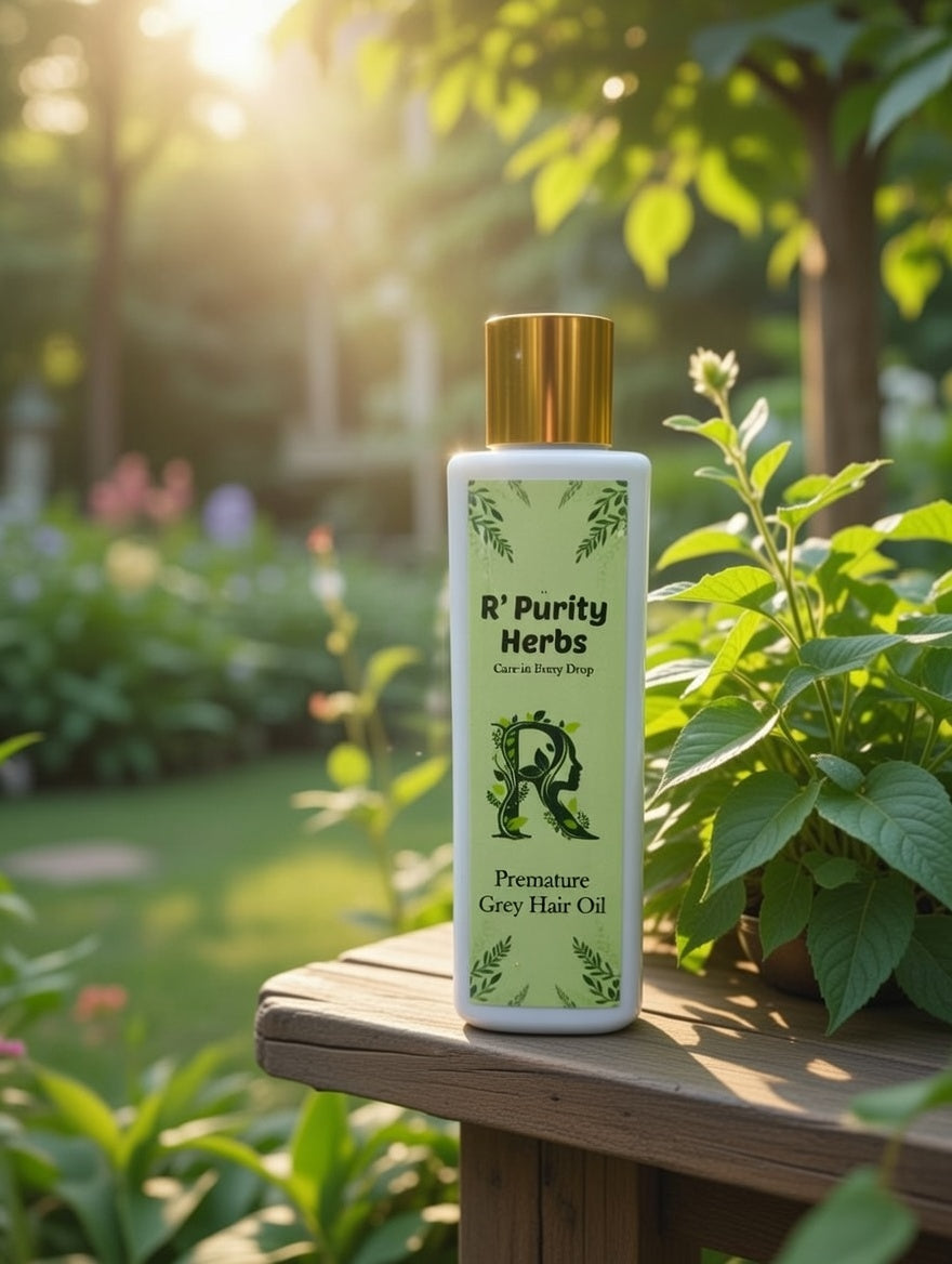 R' Purity Herbs Premature Grey Hair Oil 100 ml