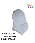 Baby Socks - Pack of 2 for Baby boys ( 6 - 12 Months ) Color -  Light Rose & White ,soft baby socks,