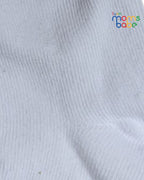 Baby Socks - Pack of 2 for Baby boys ( 6 - 12 Months ) Color  - White & Black ,cotton baby socks,