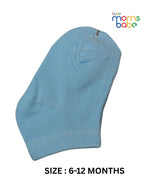 Baby Socks - Pack of 2 for Baby boys ( 6 - 12 Months ) Color - Light Blue & White ,baby footwear,