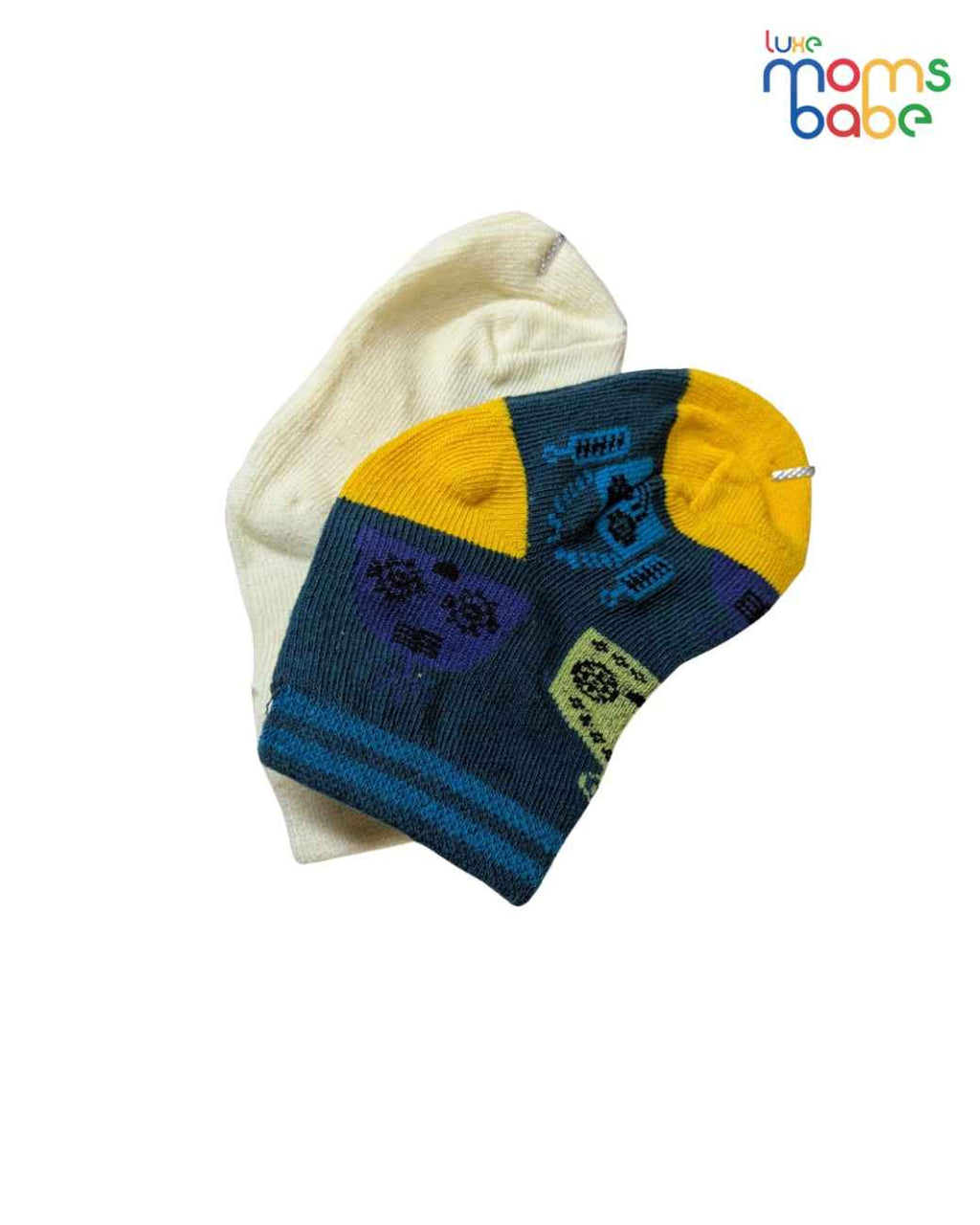 Baby Socks  - Pack of 2  for Baby boys ( 6-12 Months ) ,soft baby socks, kids socks