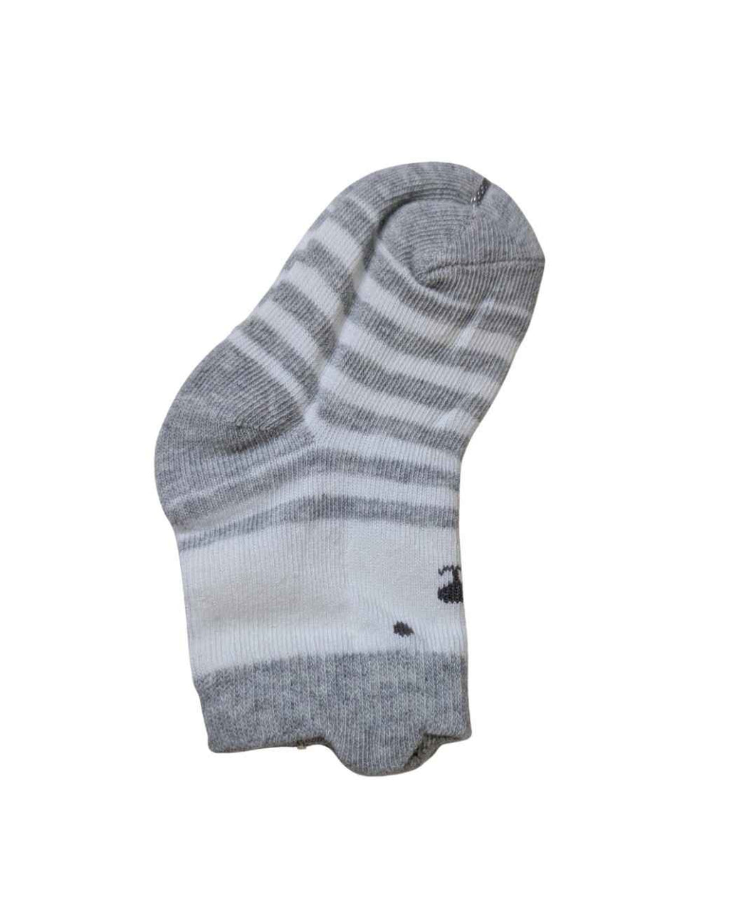 Baby Socks - Pack of 2 for Baby boys ( 6-12Months )Green,White&Grey