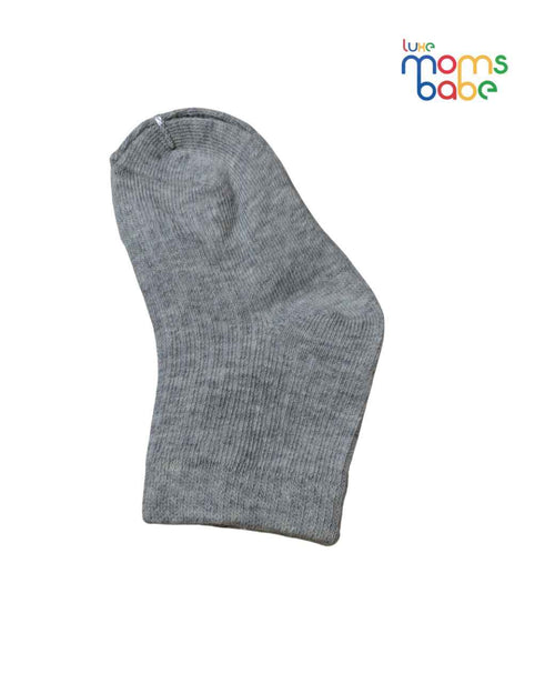 Baby Socks - Pack of 2 for Baby boys ( 6-12Months ) Grey&Green,baby socks, baby boy socks, infant socks 6-12 months, cotton baby socks, grey baby socks