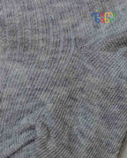 Baby Socks - Pack of 2 for Baby boys ( 6-12 Months )- dark blue, grey, and black,baby socks, baby boy socks, infant socks 6–12 months, cotton baby socks,