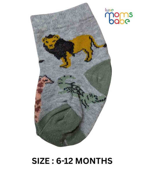 Baby Socks  - Pack of 2  for Baby girls ( 6-12 Months ) ,  blue, black, grey, green,baby socks for girls, infant socks 6-12 months, cotton baby socks, soft baby