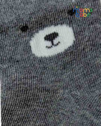 Baby Socks - Pack of 2 for Baby boys ( 6 - 12 Months ) -blue, black, and gray,soft baby socks, boys socks pack of 2, breathable baby socks
