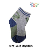 Baby Socks - Pack of 2 for Baby girls( 6-12 Months )-Multic colour,cotton baby socks, soft baby socks, girls socks pack of 2, breathable baby socks