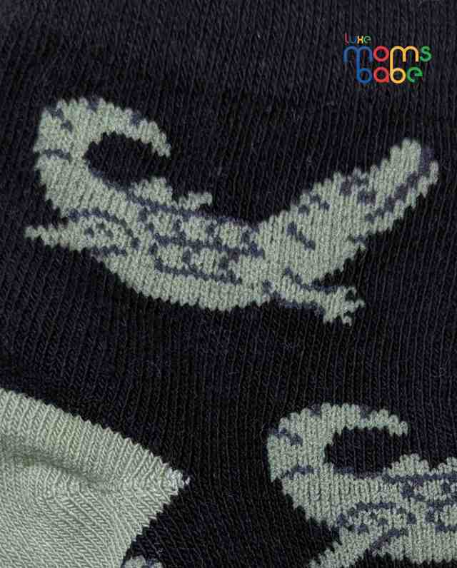 Baby Socks - Pack of 2 for Baby boys( 6-12 Months )-Grey,blackand white,cotton baby socks, soft baby socks, boys socks pack of 2, breathable baby socks