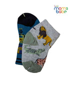 Baby Socks - Pack of 2 for Baby boys( 6-12 Months )-Multi colour,cotton baby socks, soft baby socks, boys socks pack of 2, breathable baby socks, baby clothing