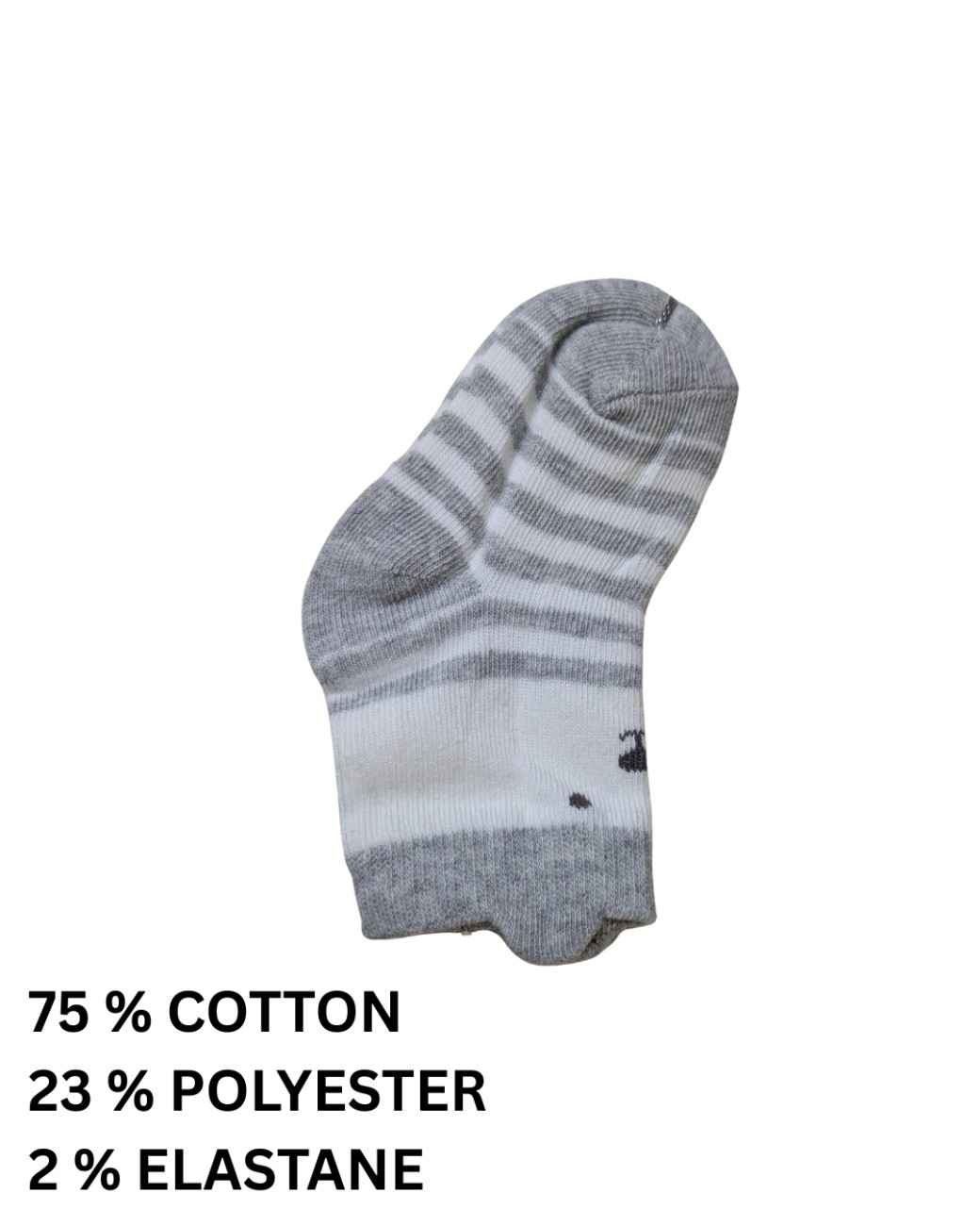 Baby Socks - Pack of 2 for Baby boys ( 6 - 12 Months ) -Multi colour,cotton baby socks, soft baby socks, baby socks pack of 2, baby socks 6–12 months