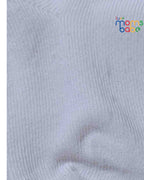 Baby Socks - Pack of 2 for Baby boys ( 6 - 12 Months ).Light Greey&White,cotton baby socks, soft baby socks, baby socks pack of 2, baby socks 6–12 months