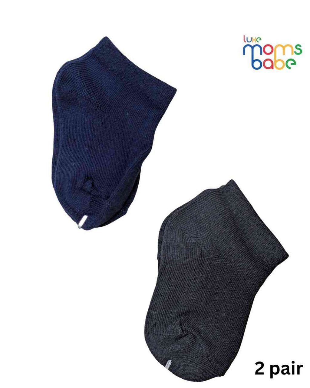 Baby Socks - Pack of 2 for Baby boys ( 6 - 12 Months ) -Blue,nfant socks, cotton baby socks, soft baby socks, baby socks pack of 2, baby socks 6–12 months