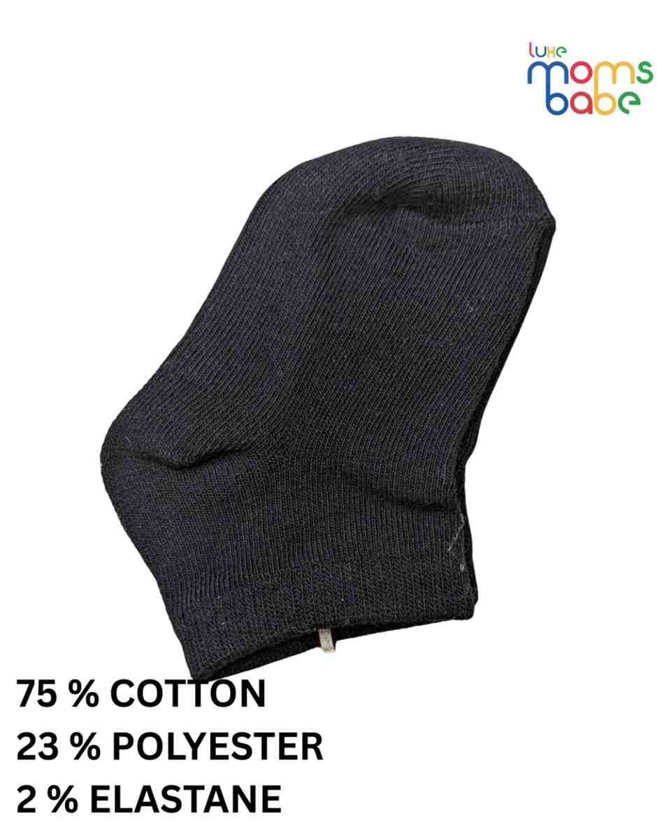 Baby Socks - Pack of 2 for Baby boys ( 6 - 12 Months ) -Light grey& Dark blue,oft cotton socks, newborn socks, infant socks, cute baby socks, toddler socks