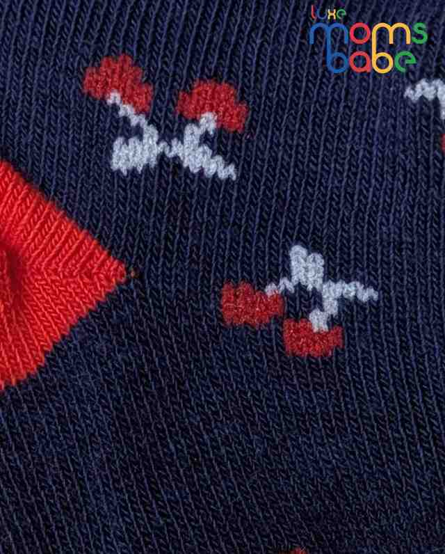 Baby Socks - Pack of 2 for Baby boys ( 6 - 12 Months )-Multi colour,baby socks, baby boys socks, infant socks 6–12 months