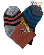 Baby Socks - Pack of 2 for Baby boys ( 6 - 12 Months ) -Multi colour,baby socks, baby boys socks, infant socks 6–12 months, cotton baby socks, soft baby socks,