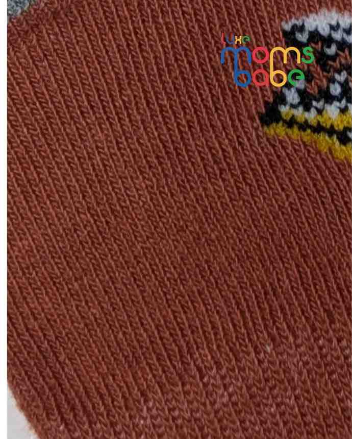 Baby Socks - Pack of 2 for Baby boys ( 6 - 12 Months ) -Multi colour,baby socks, baby boys socks, infant socks 6–12 months, cotton baby socks, soft baby socks,